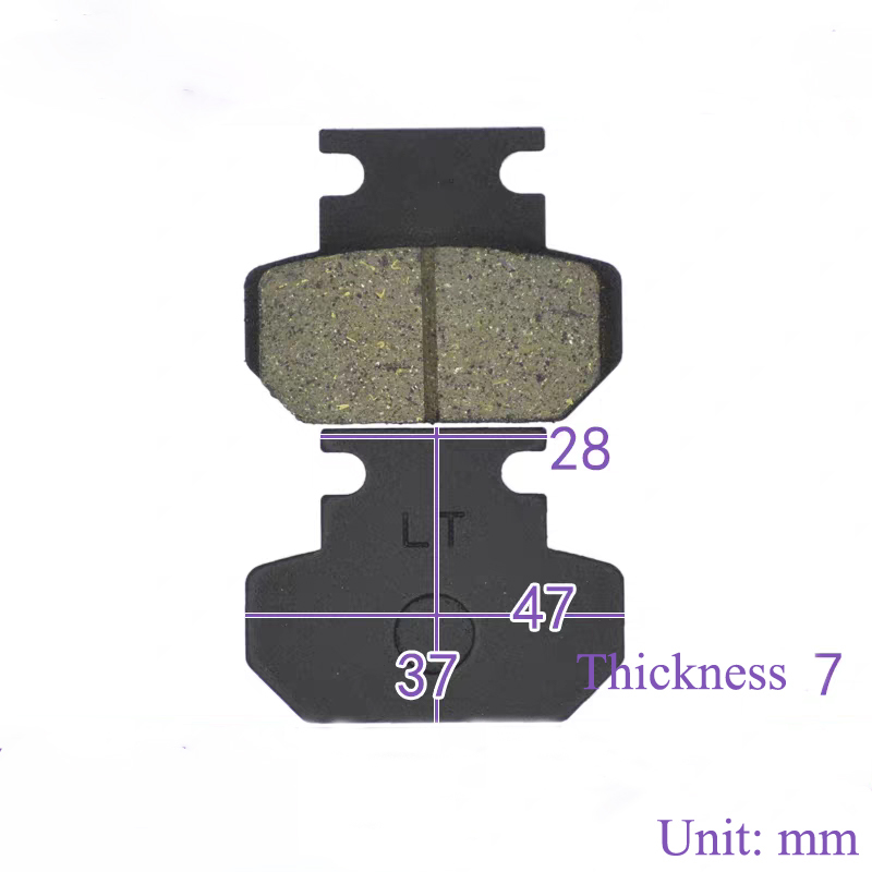 Electric Scooter Disc Brake Pads Electric Motorcycle Pedals Front And Rear Brake Pads Electric Vehicle  Brake Blocks