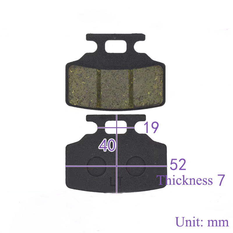 Electric Scooter Disc Brake Pads Electric Motorcycle Pedals Front And Rear Brake Pads Electric Vehicle  Brake Blocks
