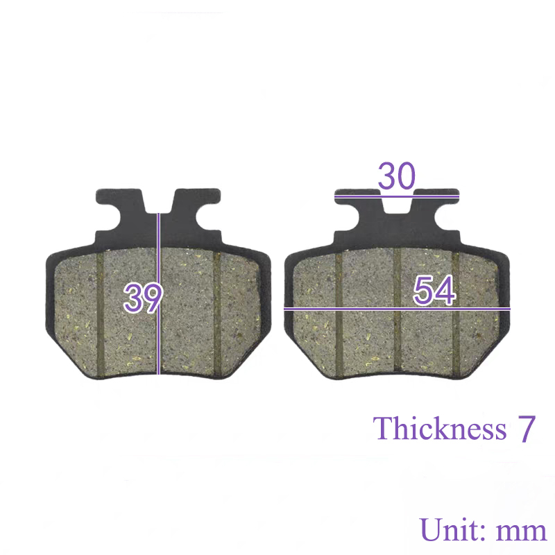 Electric Scooter Disc Brake Pads Electric Motorcycle Pedals Front And Rear Brake Pads Electric Vehicle  Brake Blocks