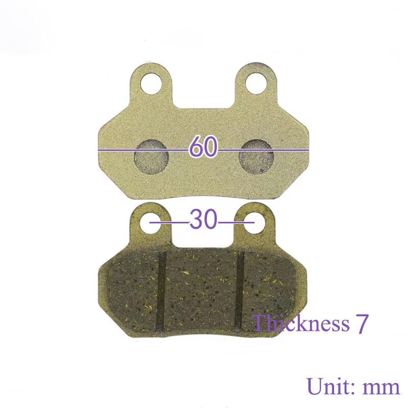 Electric Scooter Disc Brake Pads Electric Motorcycle Pedals Front And Rear Brake Pads Electric Vehicle  Brake Blocks