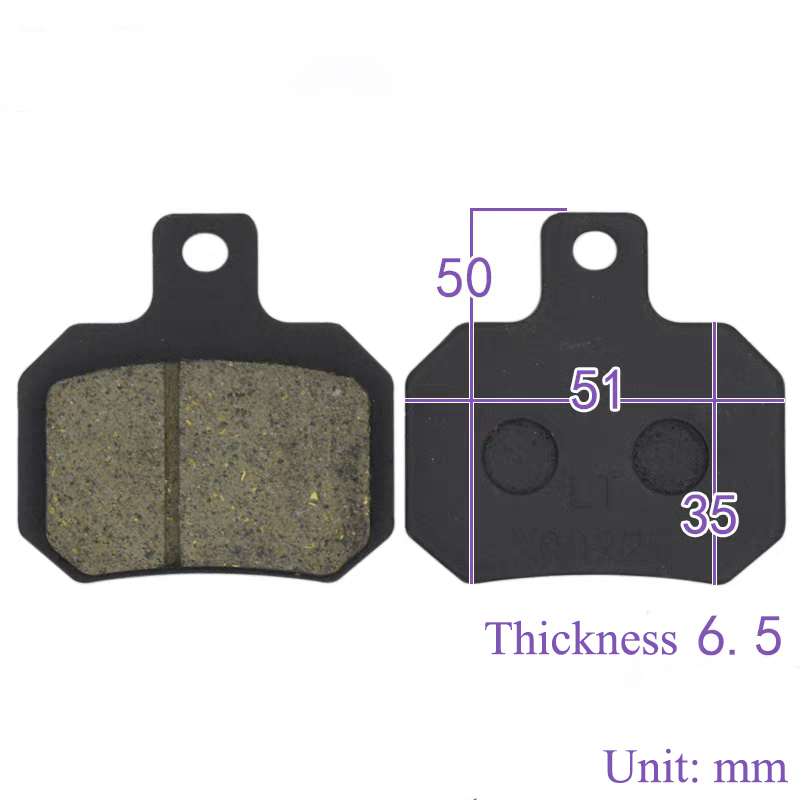 Electric Scooter Disc Brake Pads Electric Motorcycle Pedals Front And Rear Brake Pads Electric Vehicle  Brake Blocks