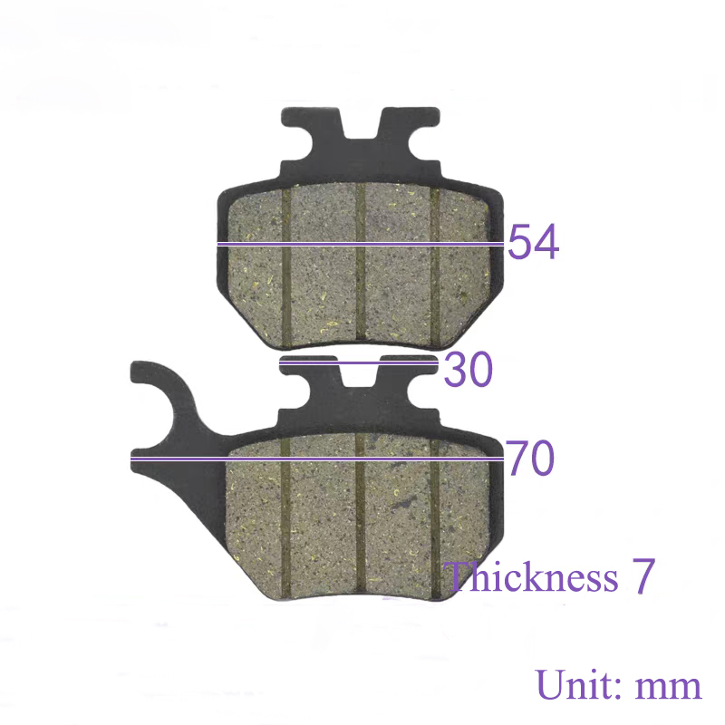 Electric Scooter Disc Brake Pads Electric Motorcycle Pedals Front And Rear Brake Pads Electric Vehicle  Brake Blocks