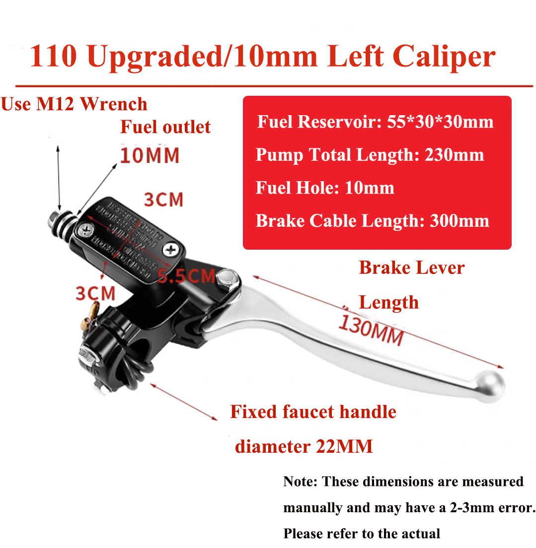 Electric Scooter  Brake Lever Front And Rear Brake Assembly