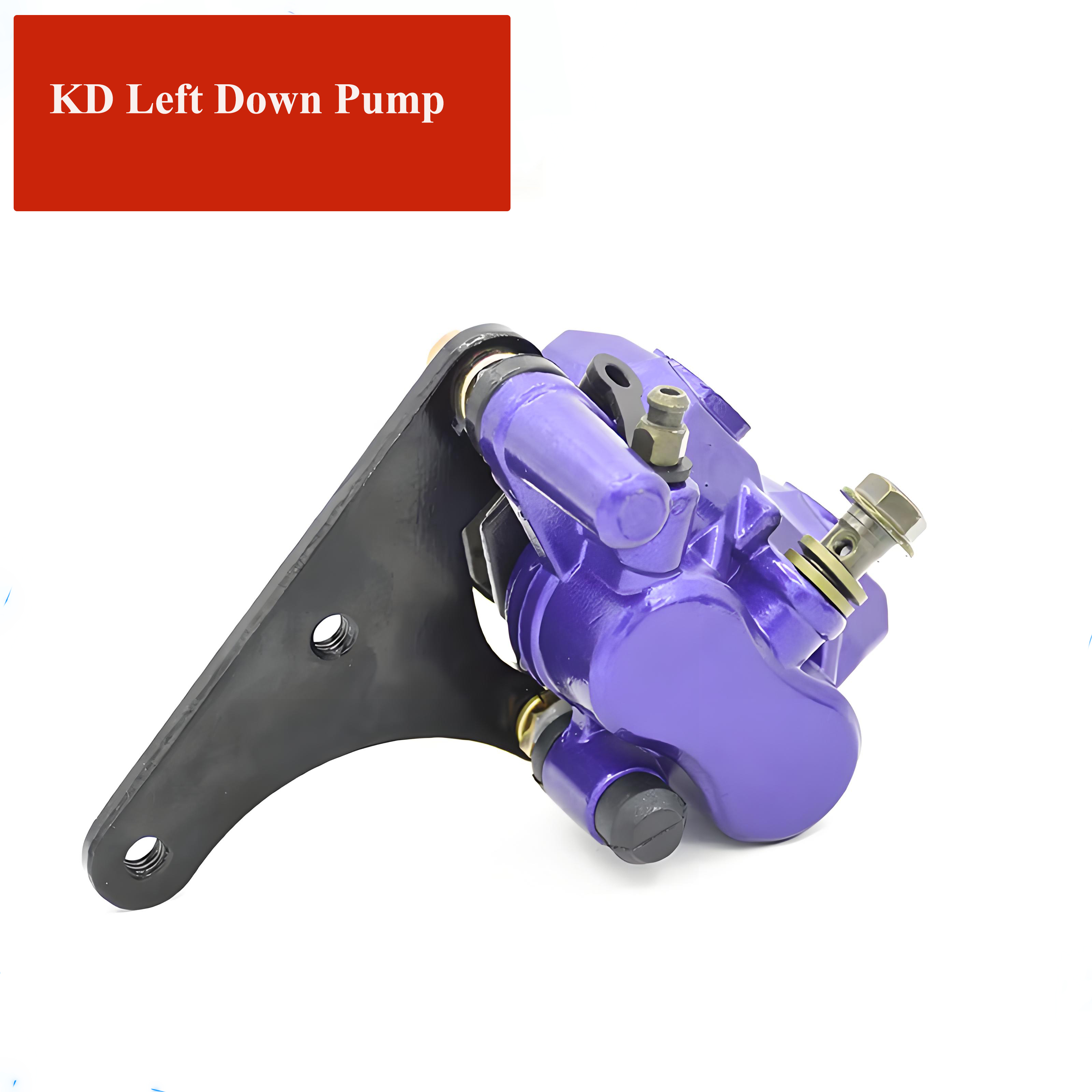 Electric scooter and electric motorcycle brake pump