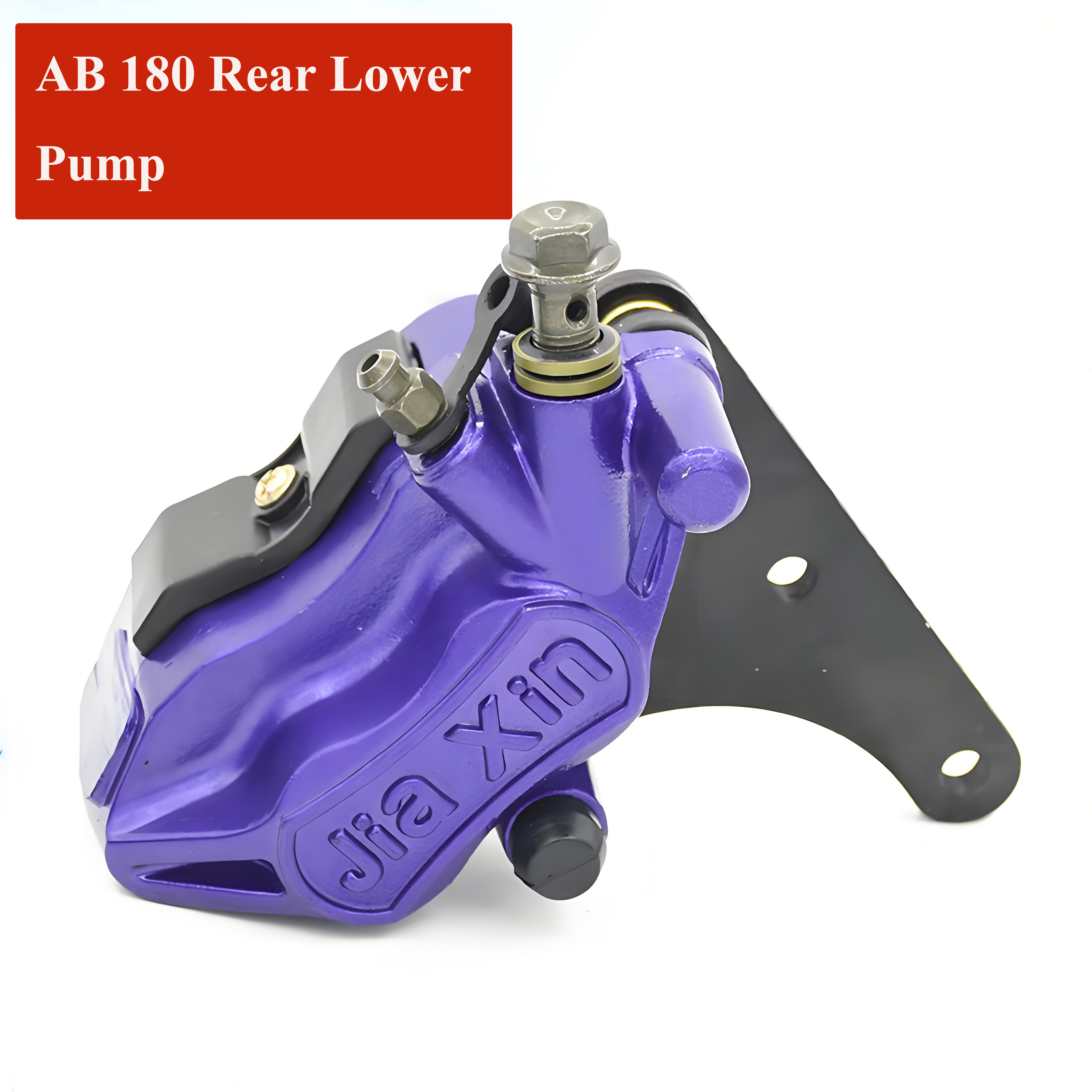 Electric scooter and electric motorcycle brake pump