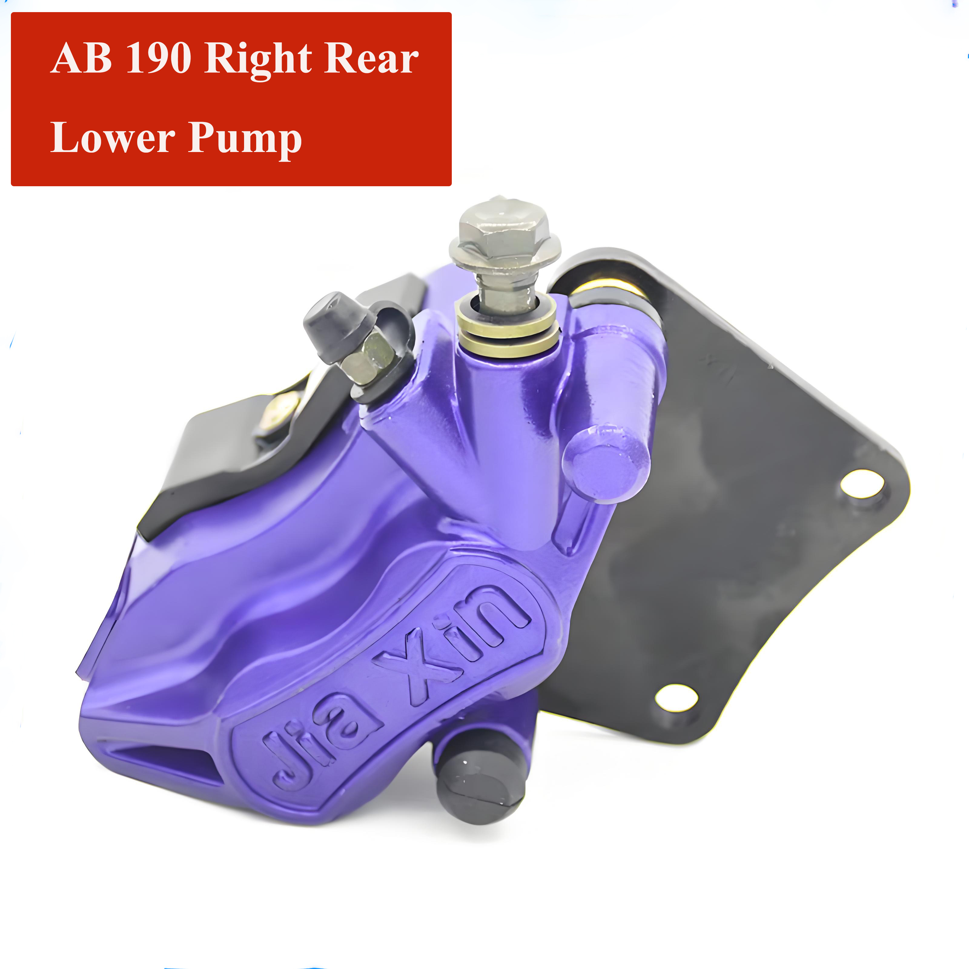Electric scooter and electric motorcycle brake pump