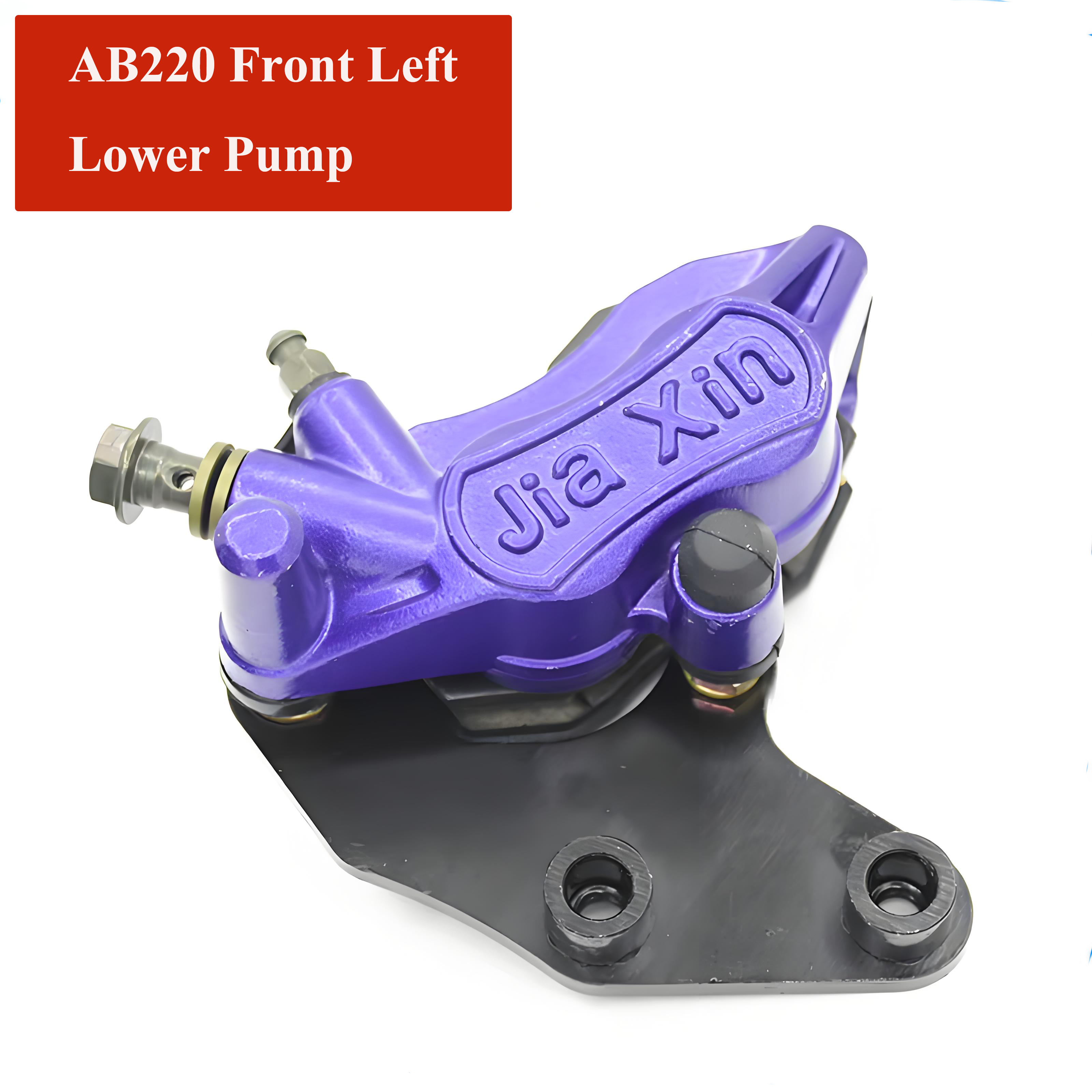 Electric scooter and electric motorcycle brake pump