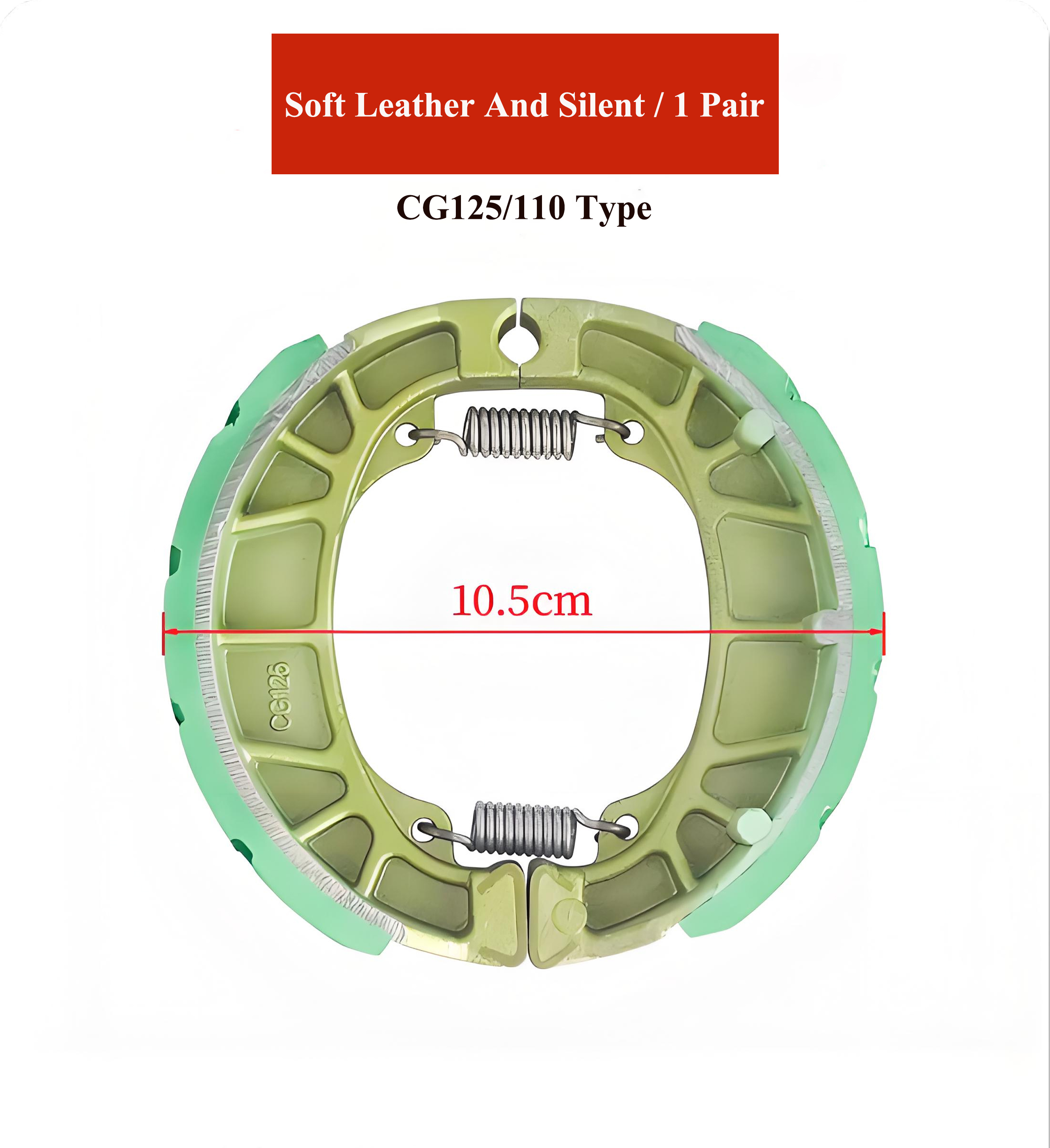 Electric Scooter Front And Rear Brake Pads 110 Drum Brake Blocks