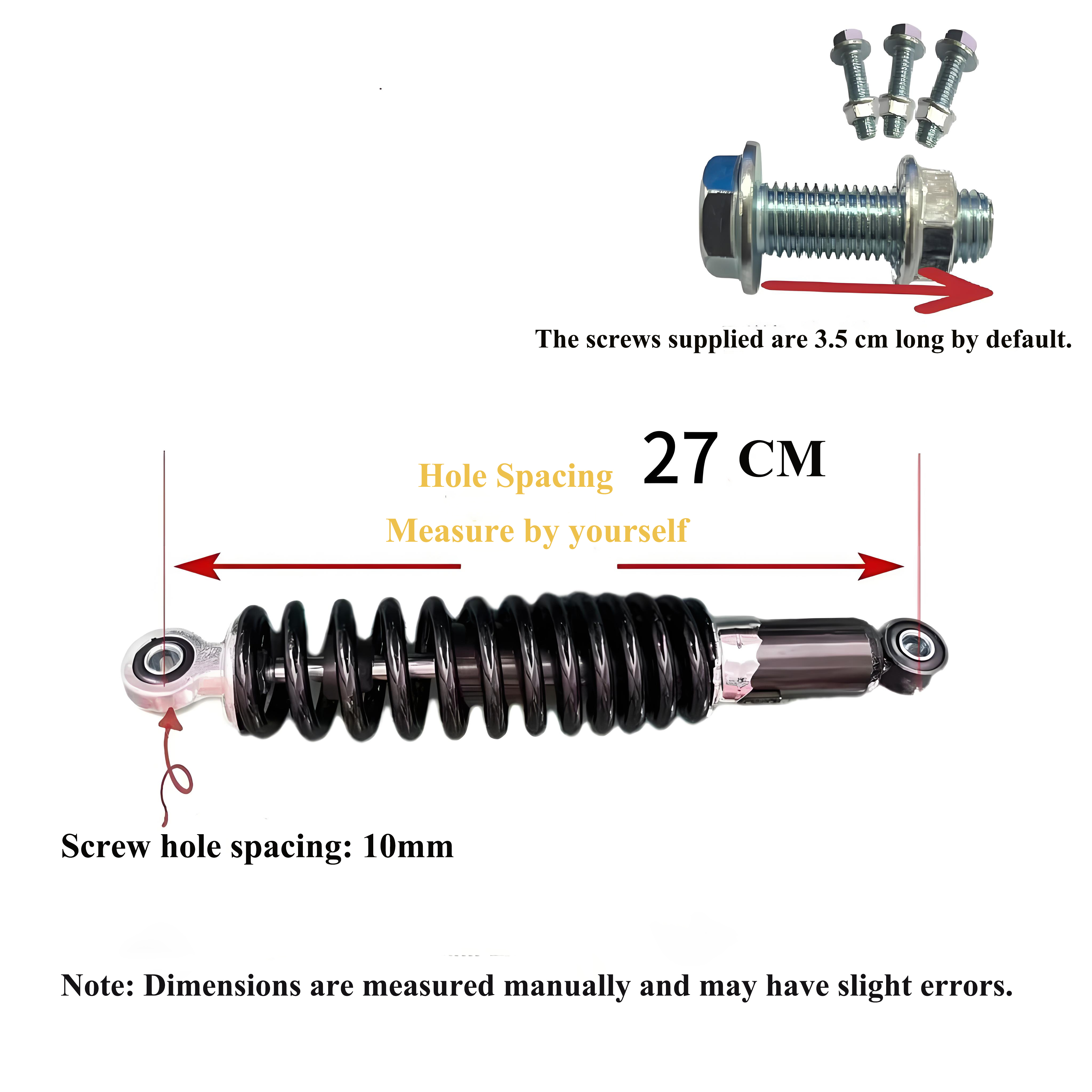 Rear shock absorber