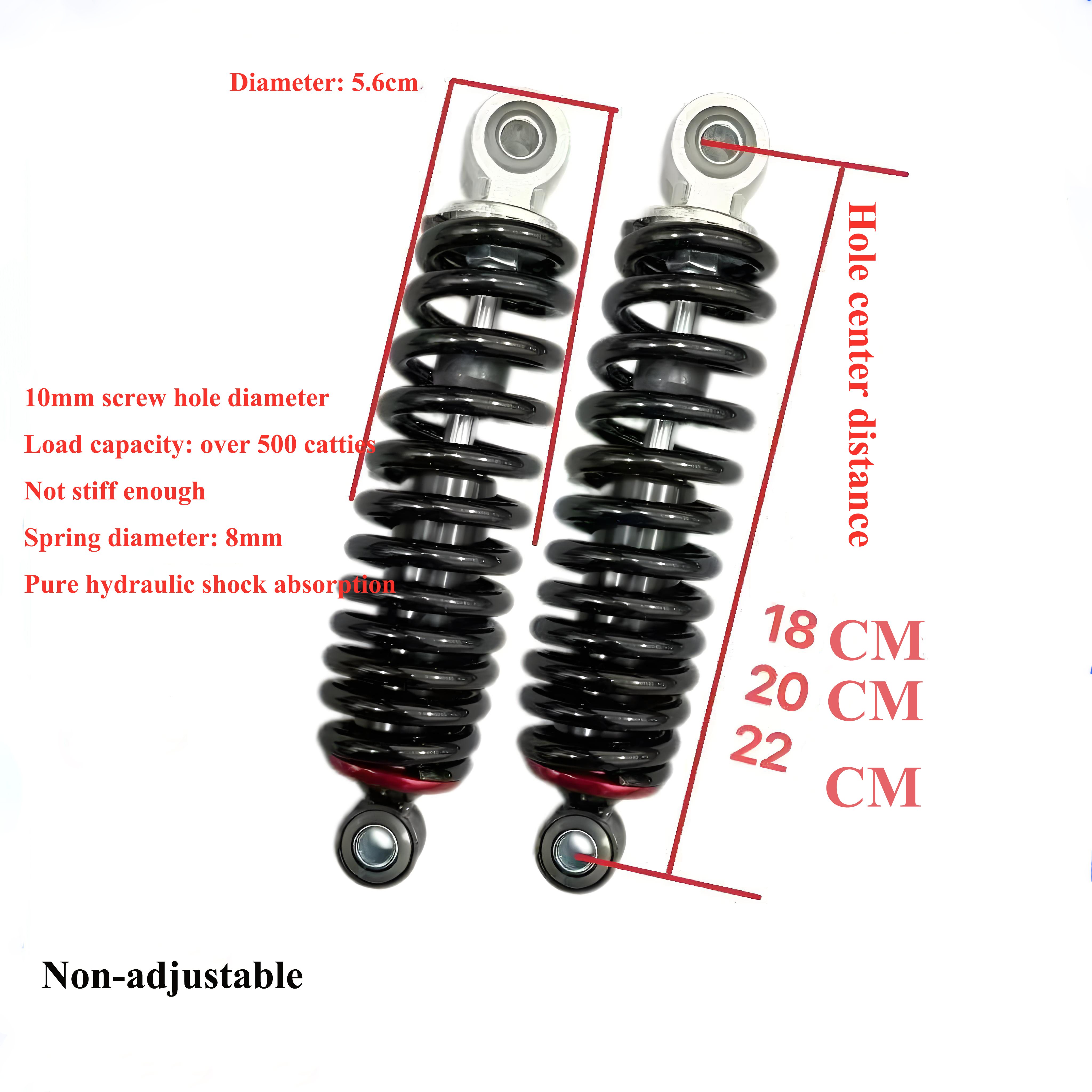 Rear shock absorber