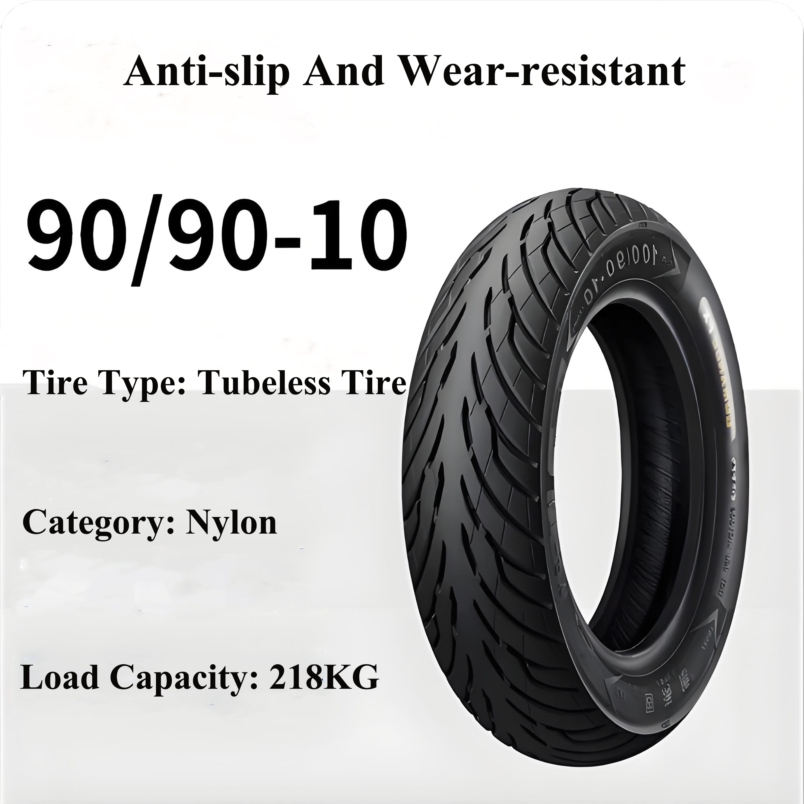Electric scooter and electric motorcycle tires