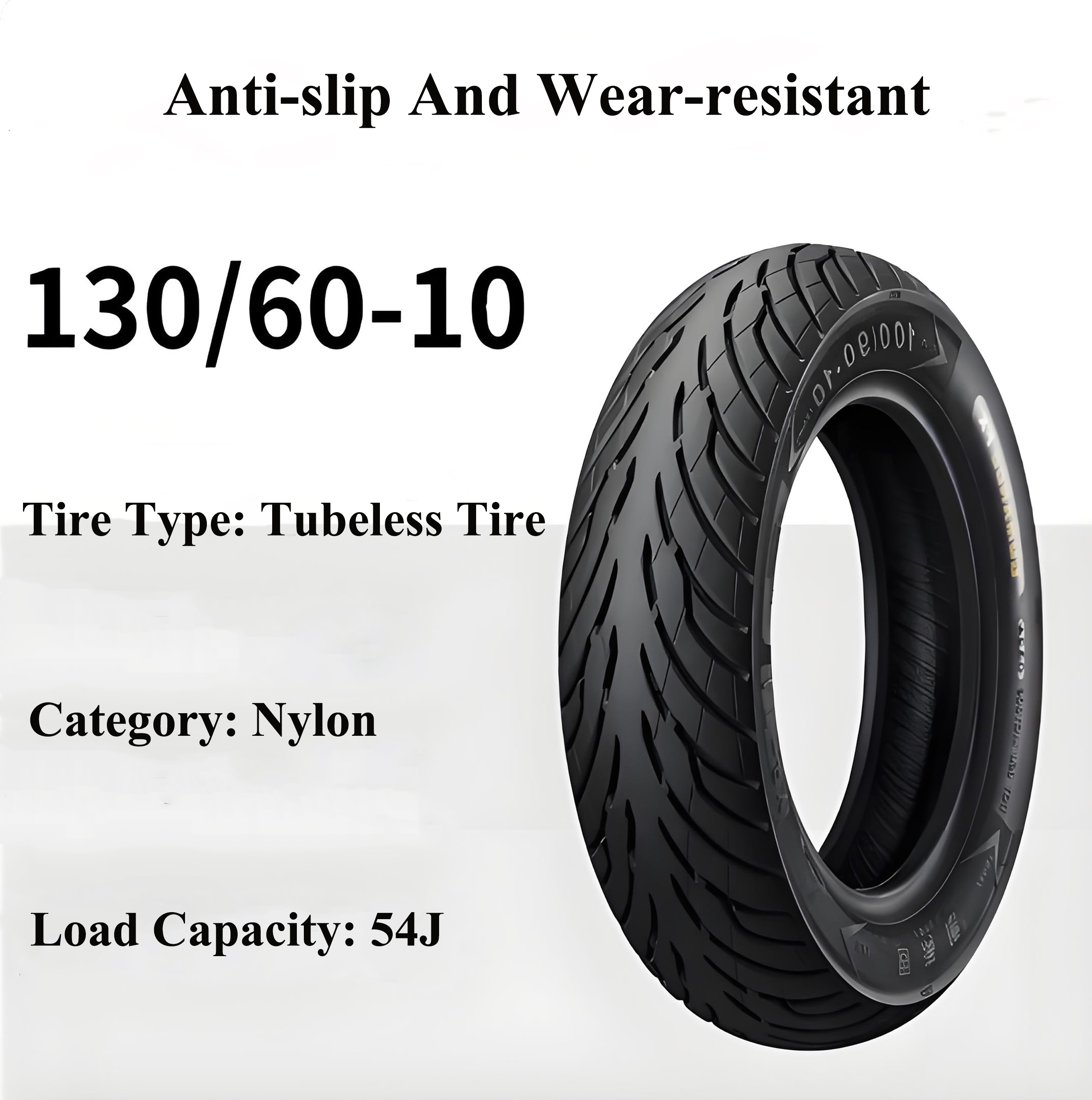 Electric scooter and electric motorcycle tires