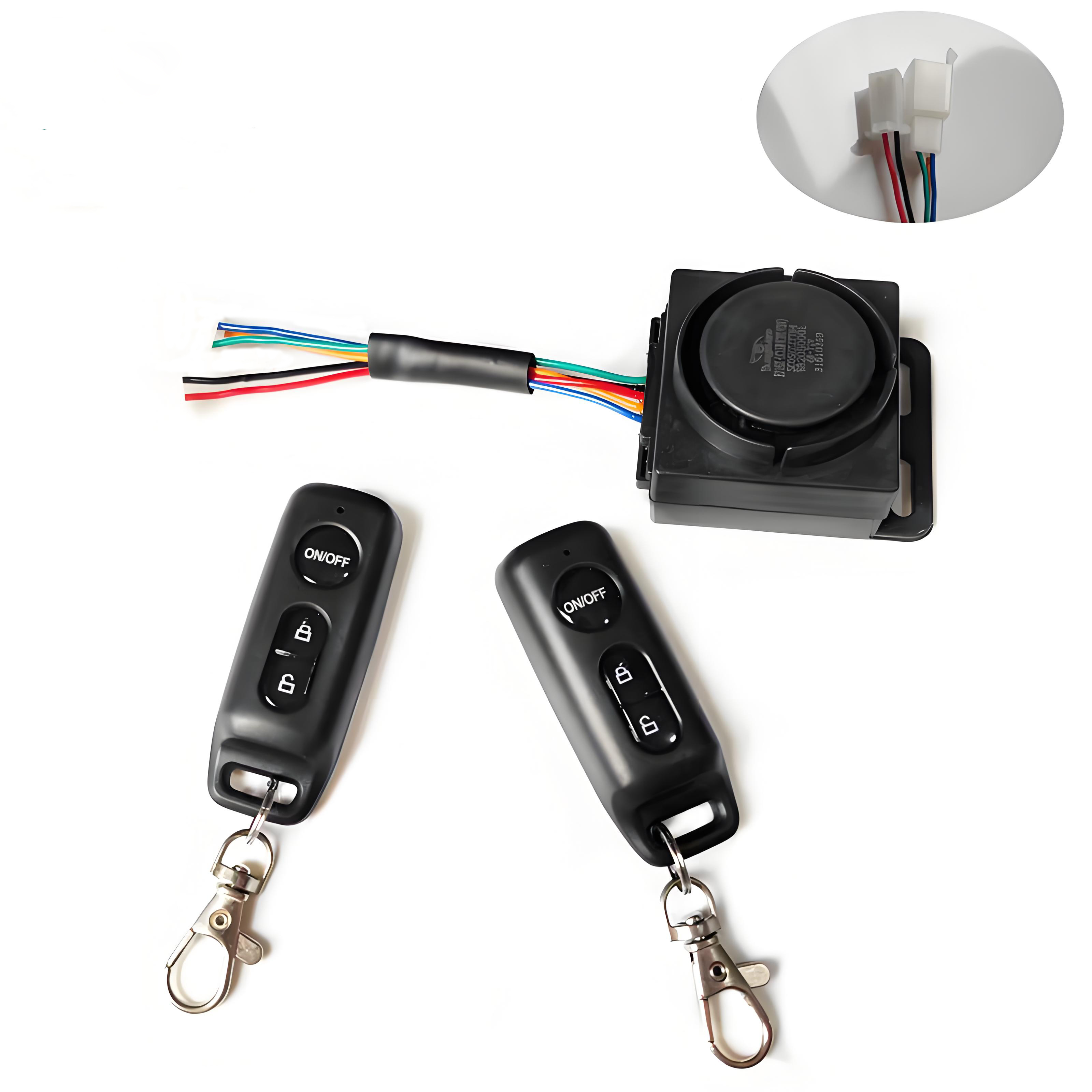 Electric scooter anti-theft device, universal electric vehicle alarm (48V, 60V, 72V, 84V, 96V).