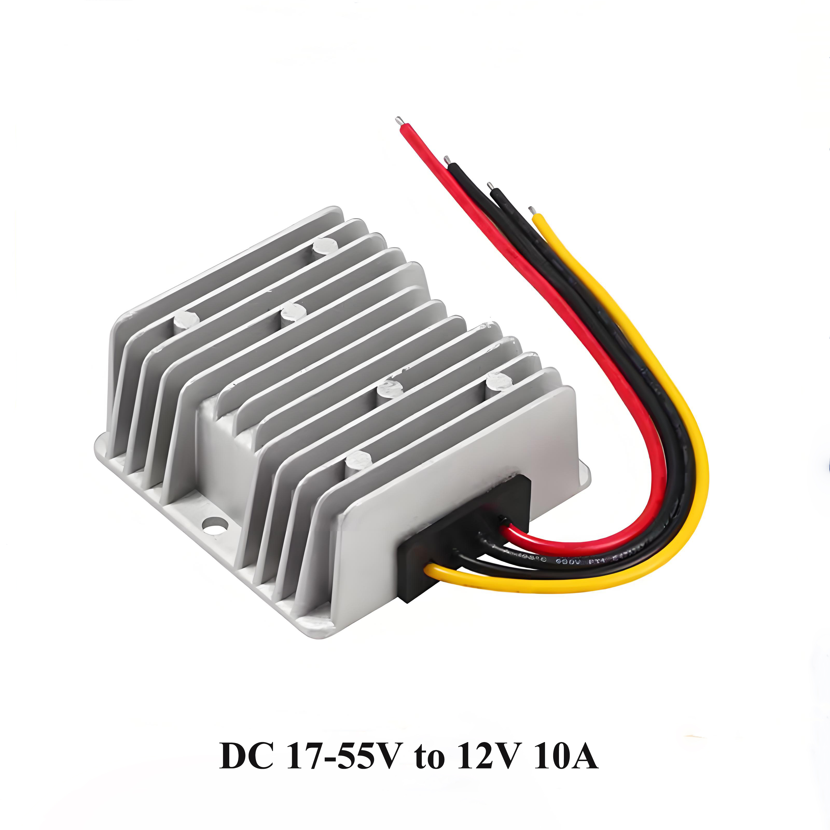 DC vehicle-mounted transformer 60V/48V/24V to 12V/3A/5A/10A/20A DC regulated power supply converter step-down module