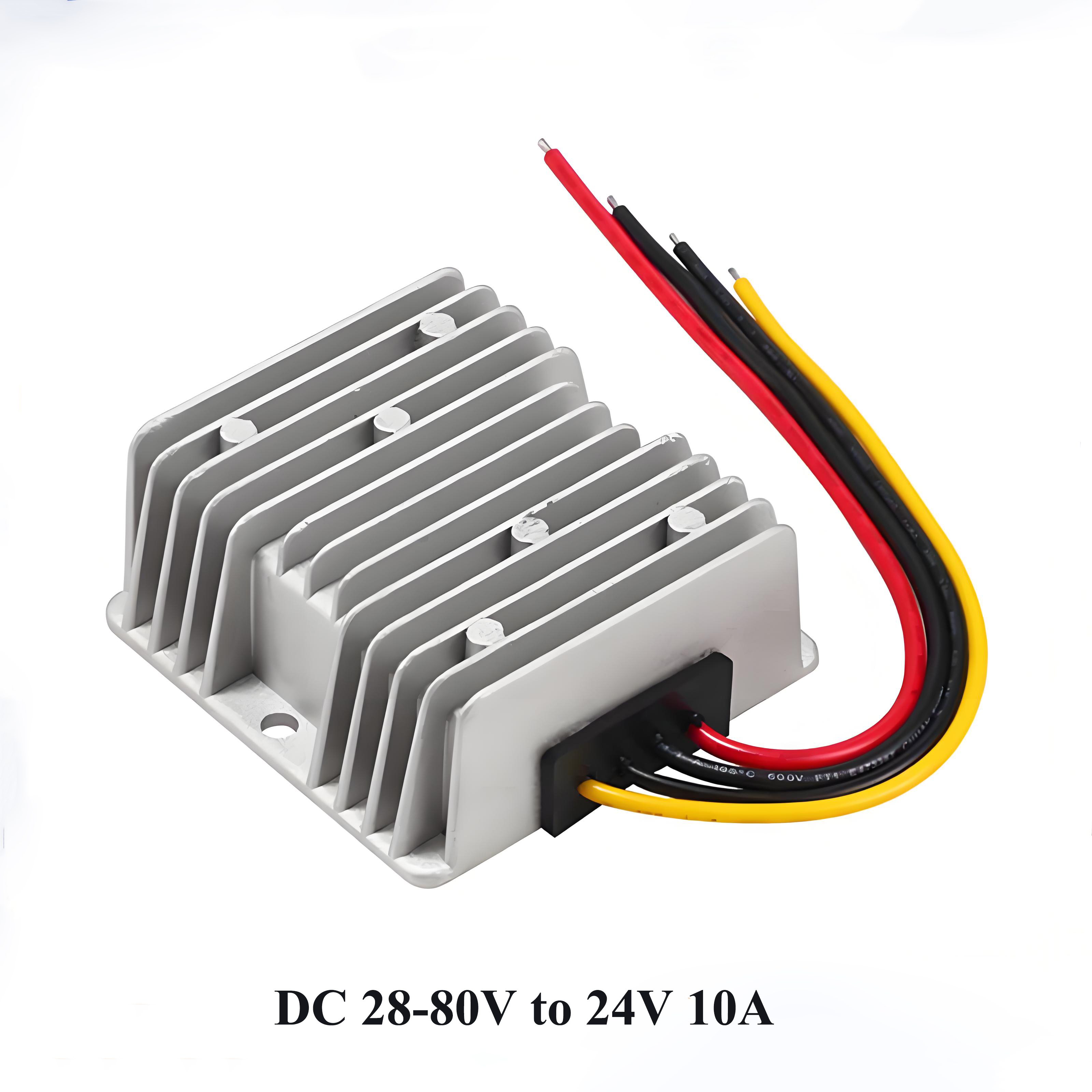 DC vehicle-mounted transformer 60V/48V/24V to 12V/3A/5A/10A/20A DC regulated power supply converter step-down module