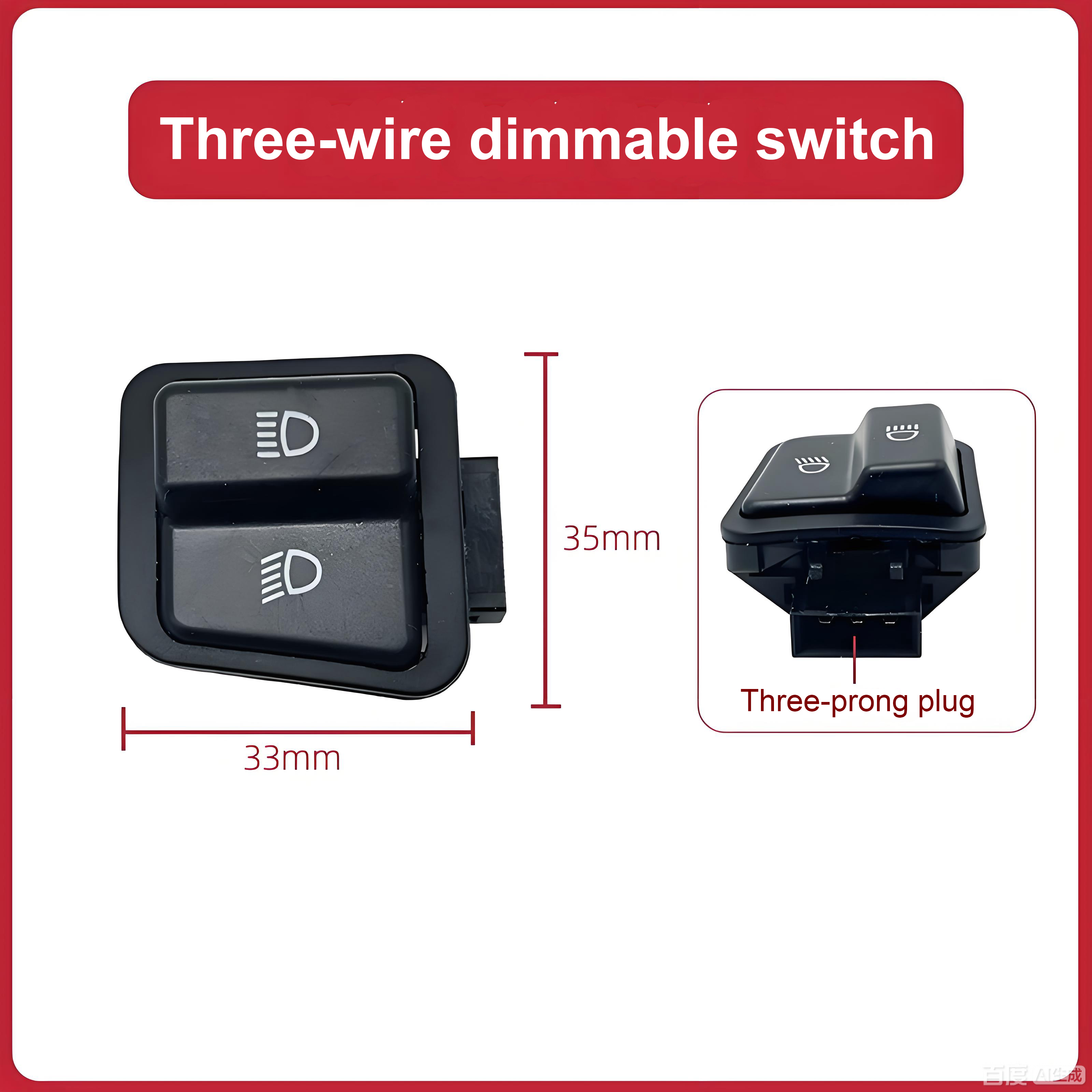 Five major switches for electric scooter