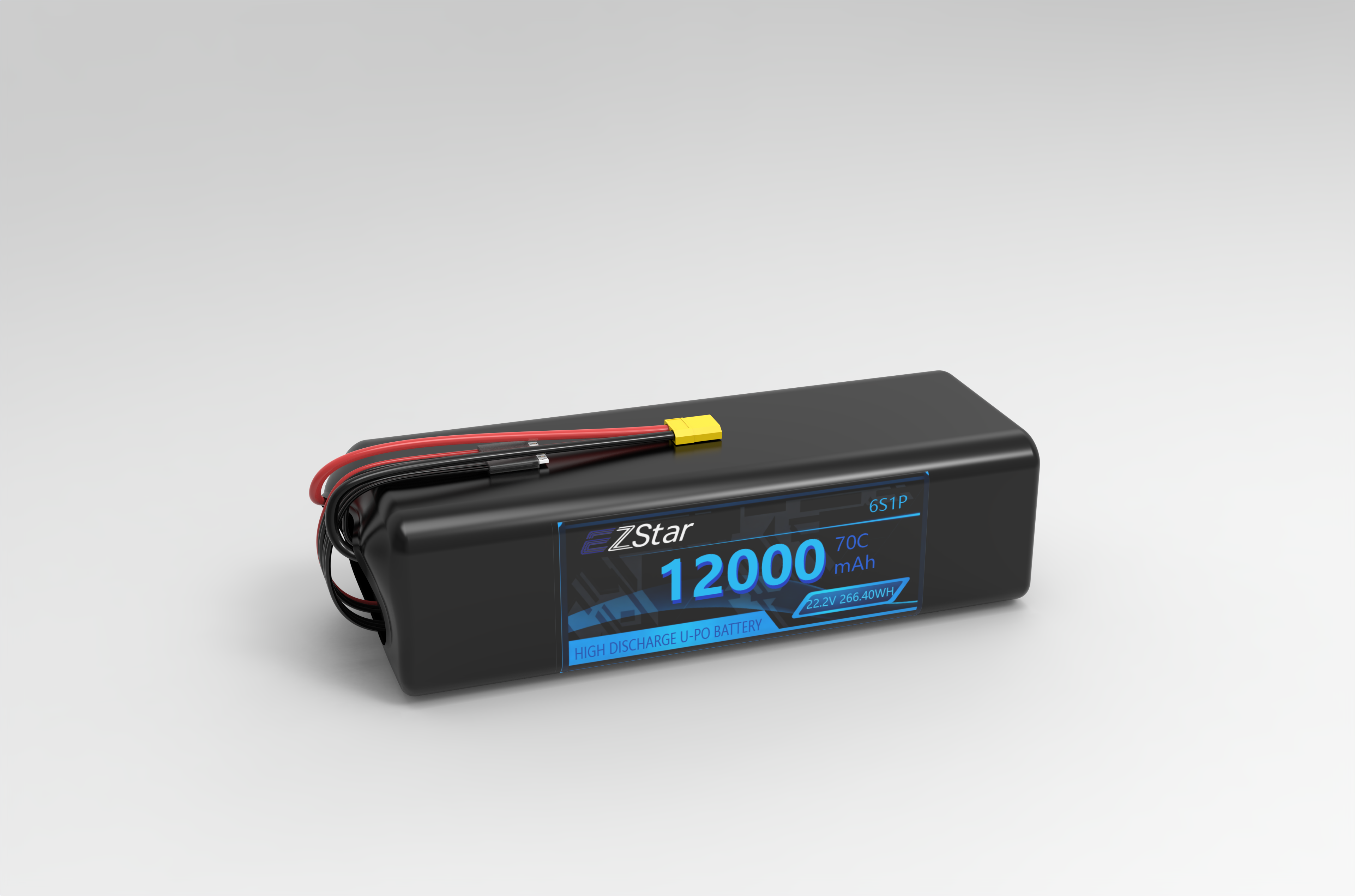 Remote control lithium battery 12000mAh 6s 22.2V