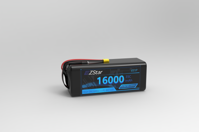 Remote control lithium battery 16000mAh 6s 22.2V