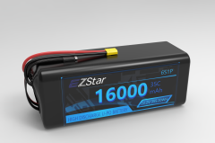 Remote control lithium battery 16000mAh 6s 22.2V