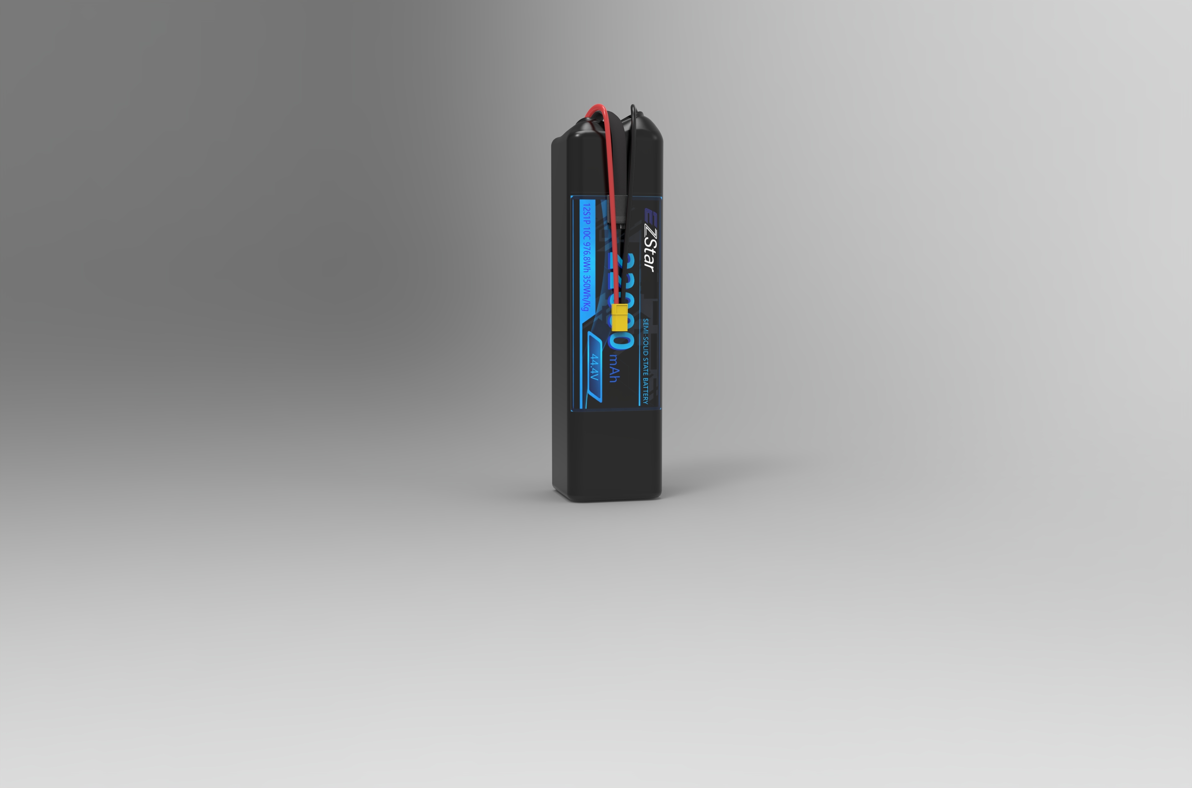 Semi-solid state battery 350WH 22000mAh 12S1P 44.4V
