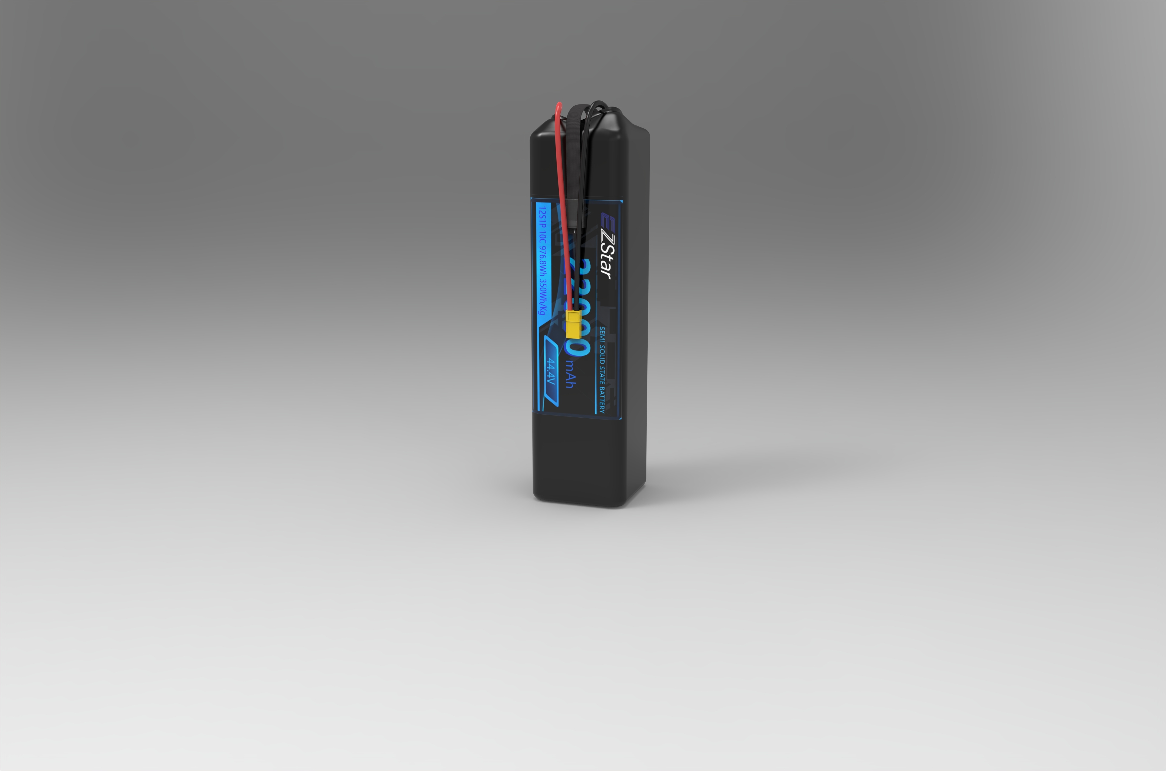Semi-solid state battery 350WH 22000mAh 12S1P 44.4V