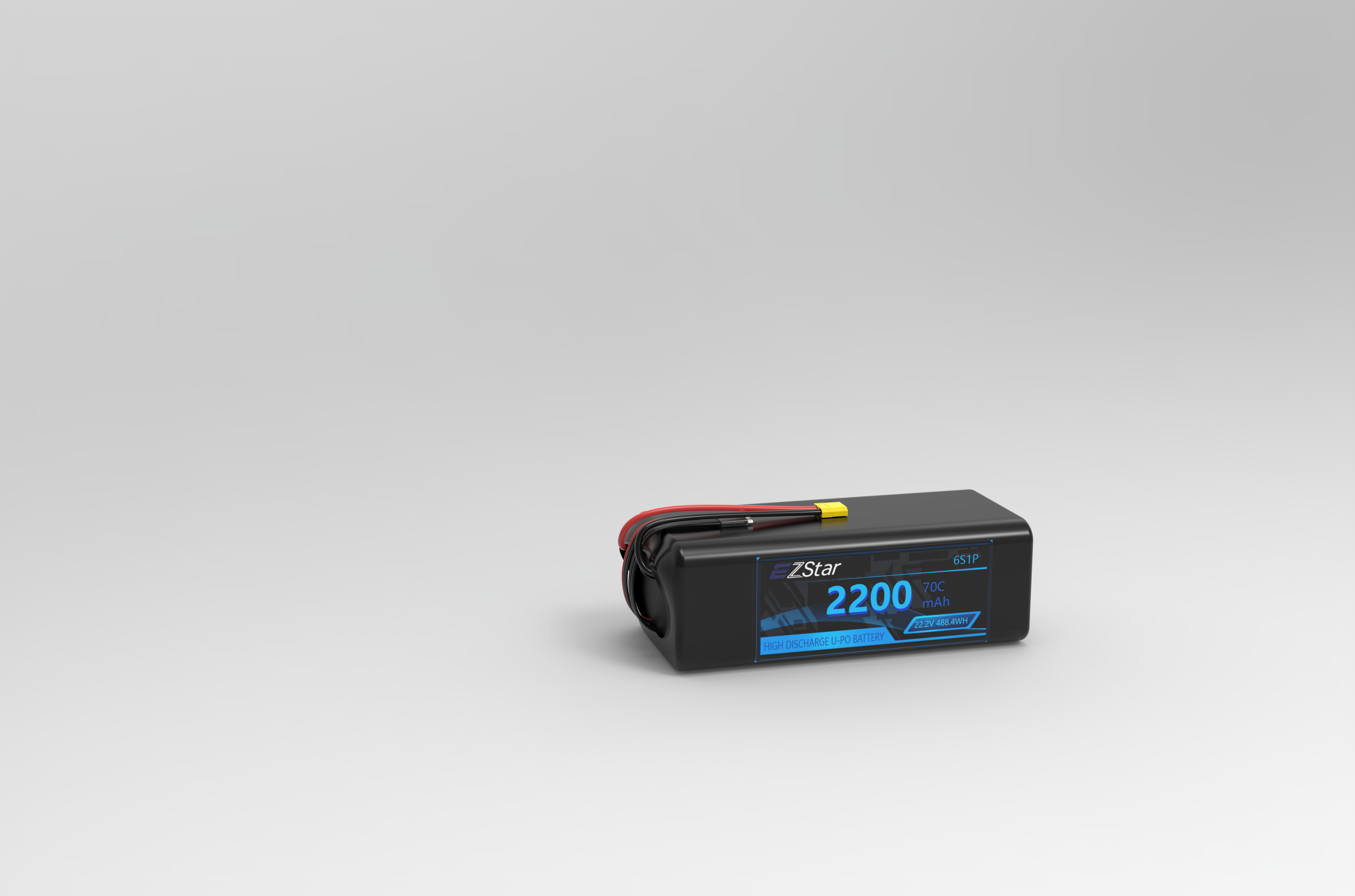 Remote control lithium battery  2200mAh 6S 22.2V