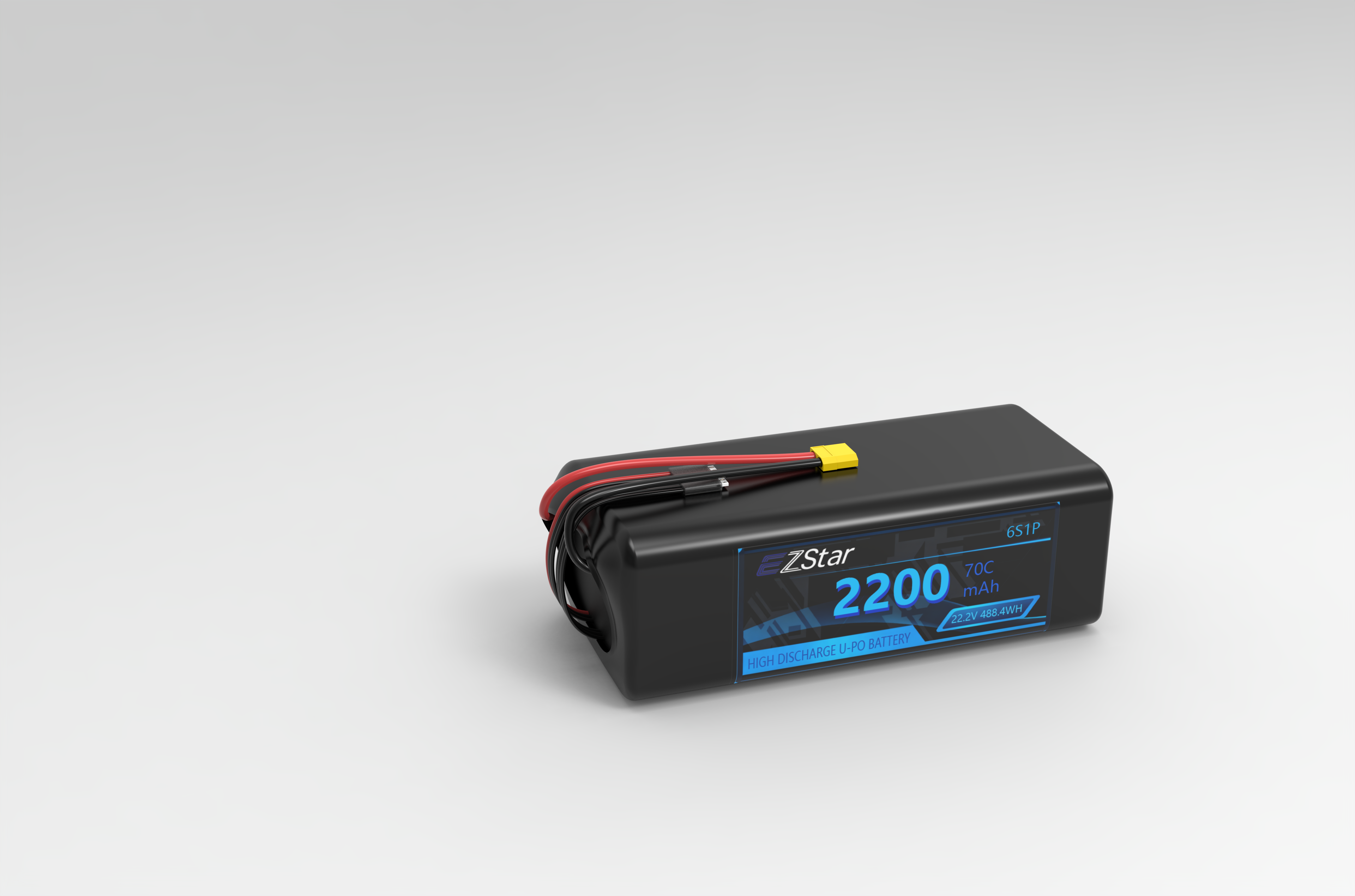 Remote control lithium battery  2200mAh 6S 22.2V
