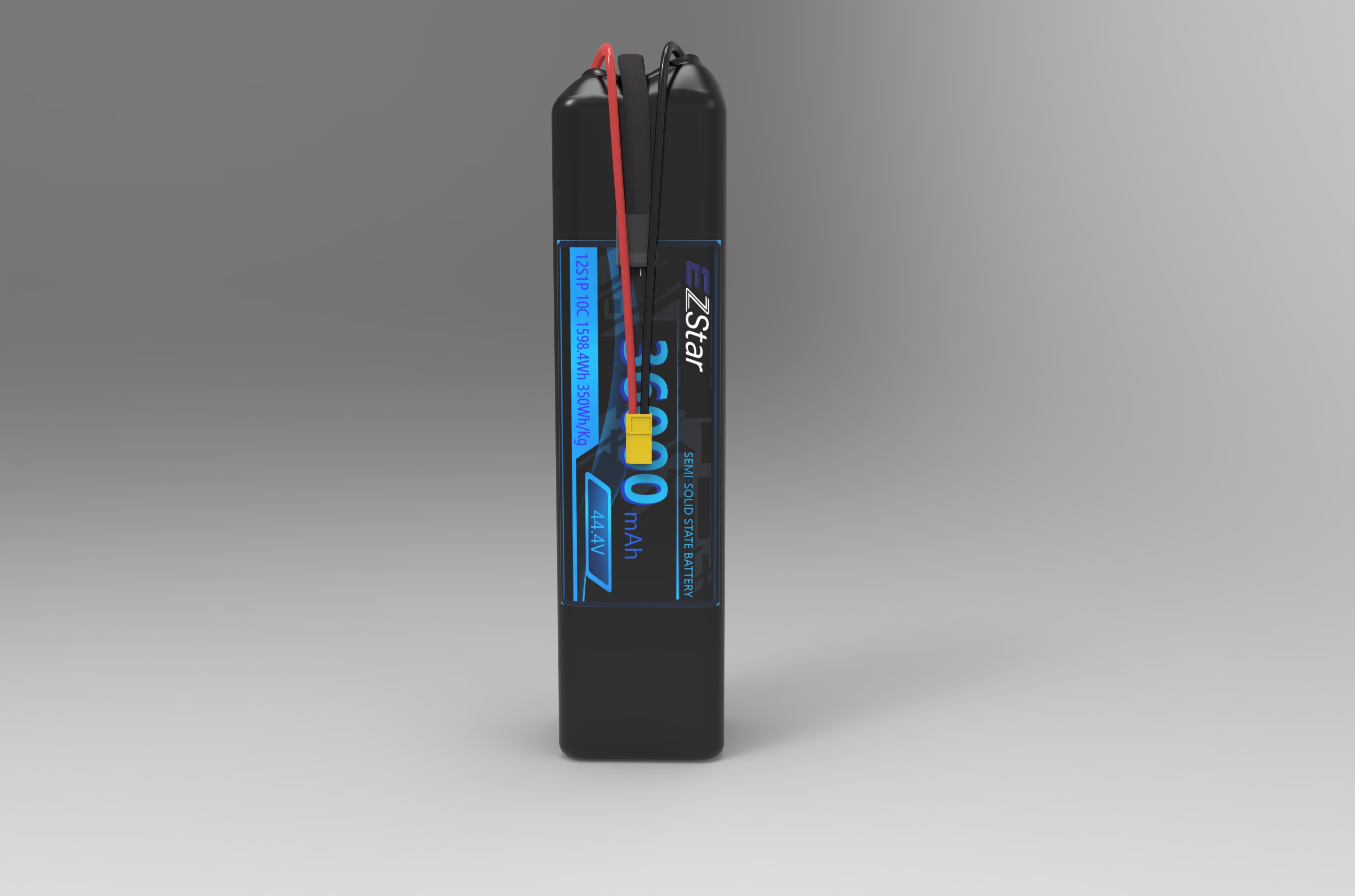 Semi-solid state battery 350WH 36000mAh 12S1P 44.4V