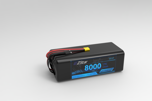 Remote control lithium battery 8000mAh 6s 22.2V