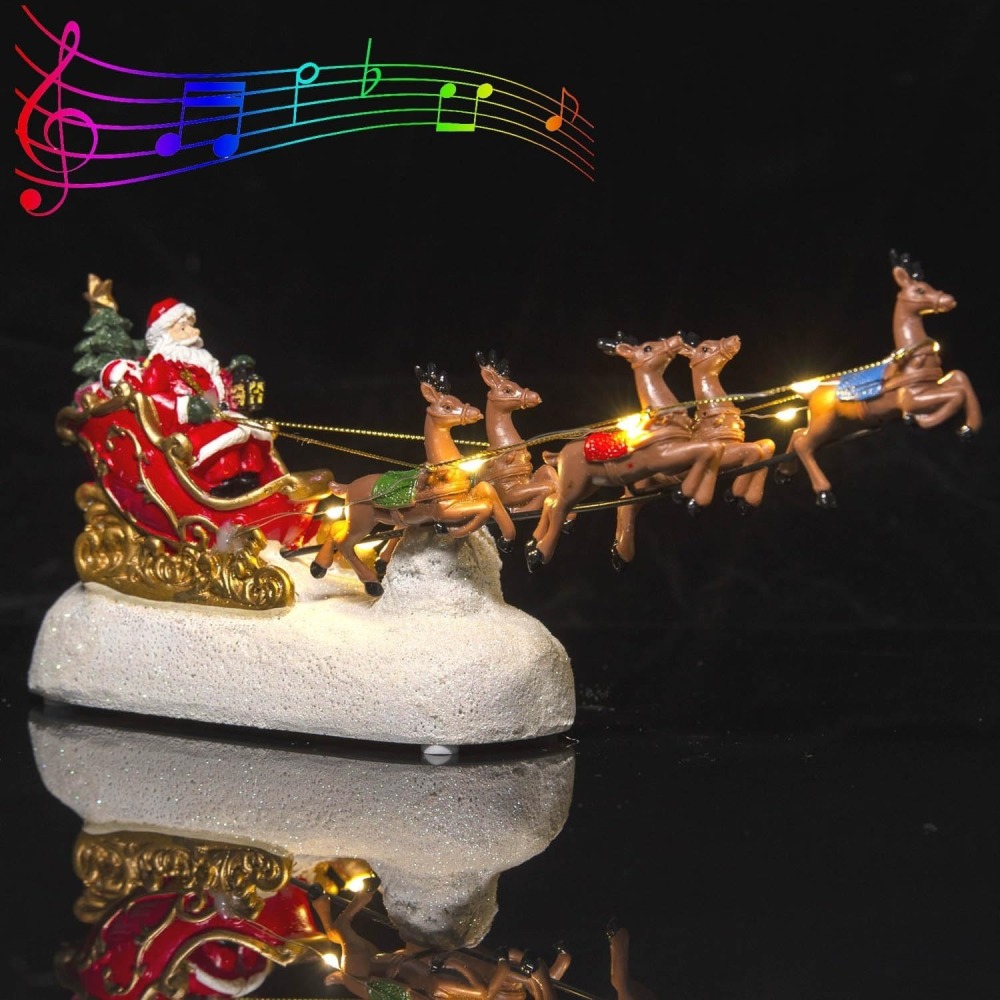 Santa's Sleigh and Reindeer Assortment