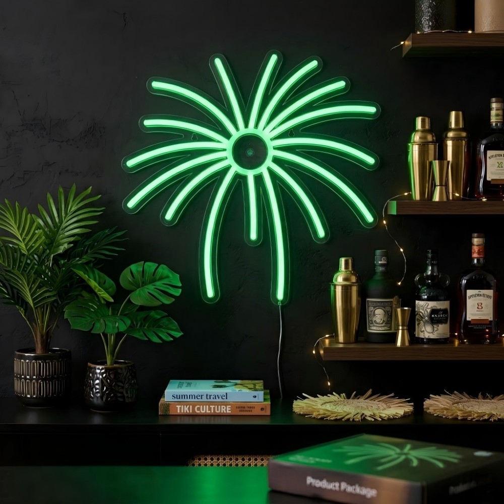 Fireworks Neon Sign for Home Living Room Bedroom Equality Decor (Case Pack of 30)