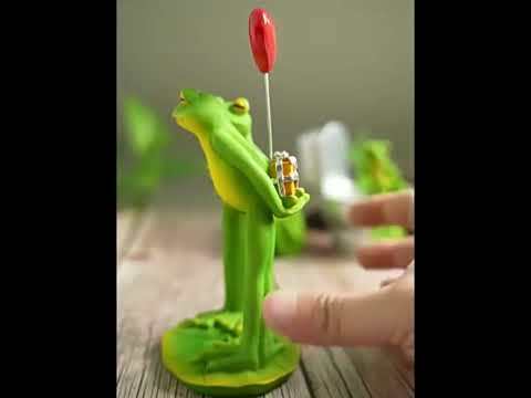 Funny Frog Figurines – Romantic, Meditating & Toilet Frog Resin Statues