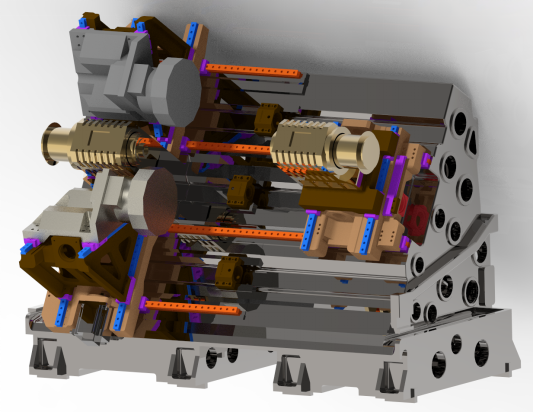 Twin-Spindle with Twin-Turret Lathe ( Virtual Y axis )