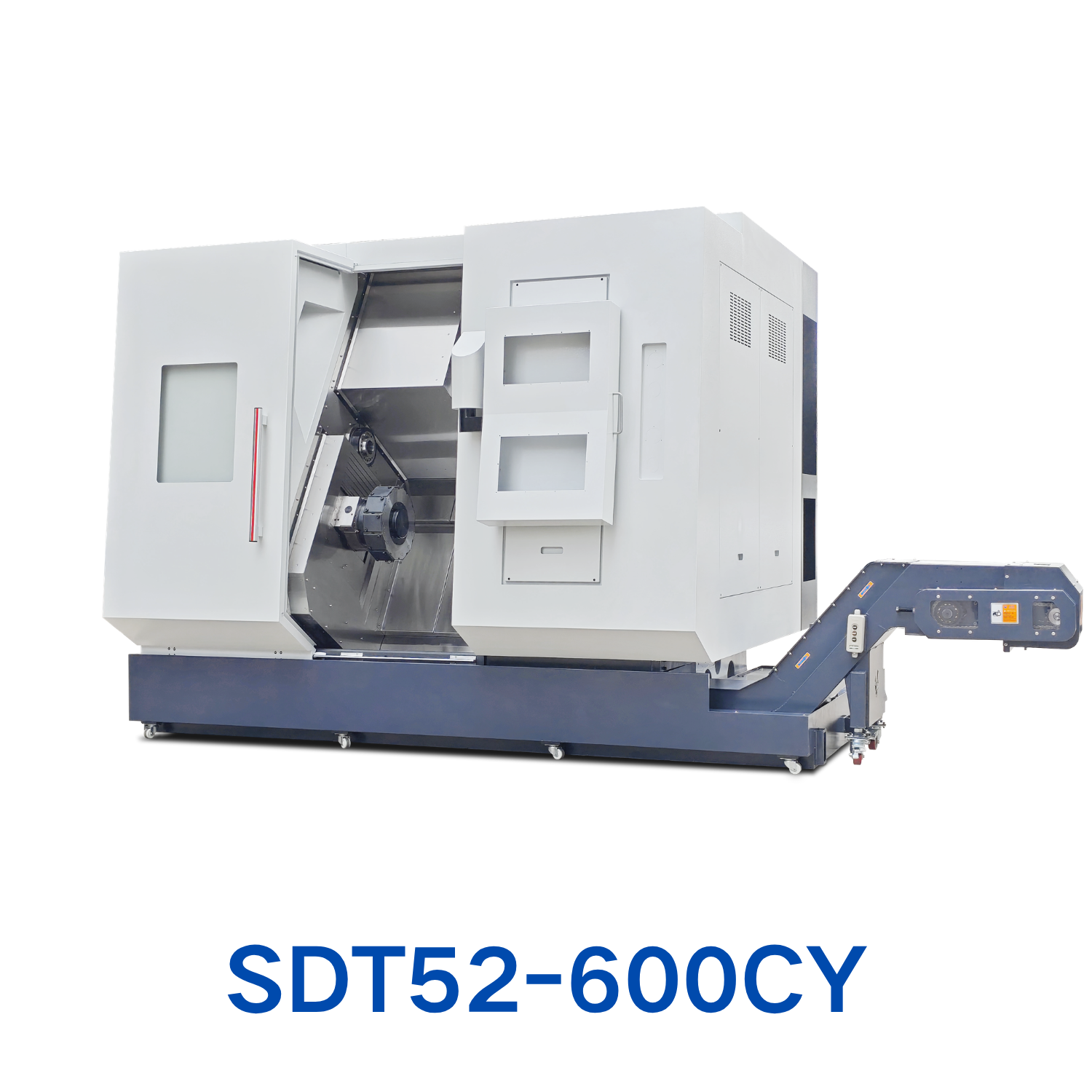 Twin-Spindle with Twin-Turret Lathe ( Virtual Y axis )