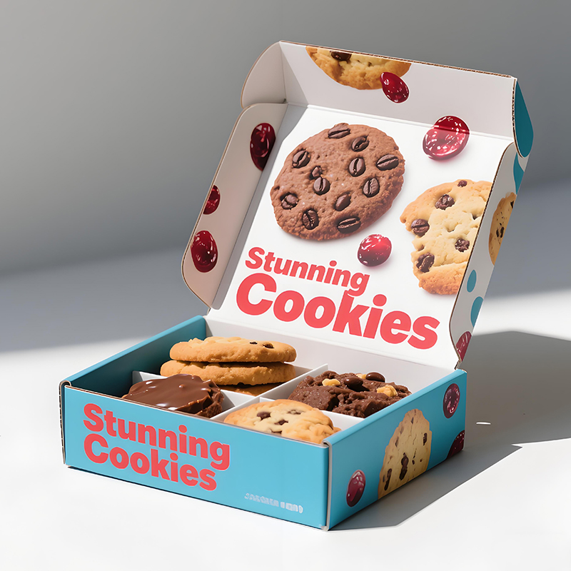 Custom printed food packaging mailer box product