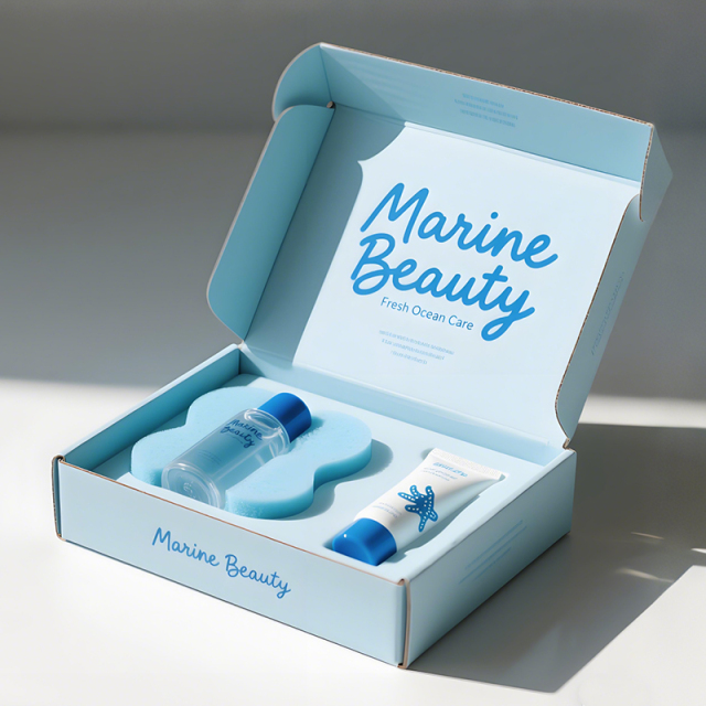 custom printed shipping box