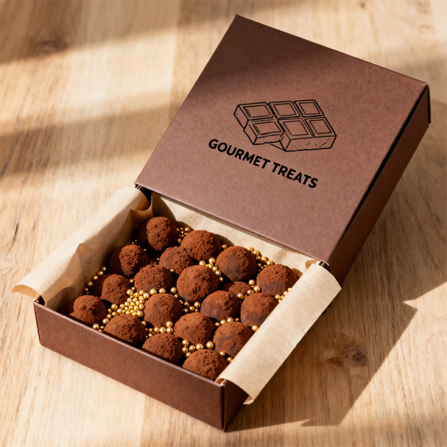 Packaging Manufacturer Custom Printed Food Grade Paper Chocolate Sliding Drawer Cardboard Box