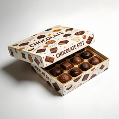 Custom Size Cardboard Box Packaging Design Printing Candy Chocolate Paper Boxes Wholesale