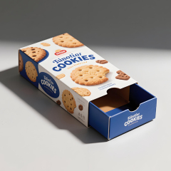 Customized Offset Printing Cookie Box Packaging Design Bakery Biscuit Cardboard Paper Boxes