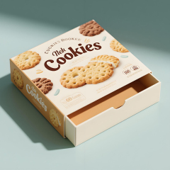 Customized Offset Printing Cookie Box Packaging Design Bakery Biscuit Cardboard Paper Boxes