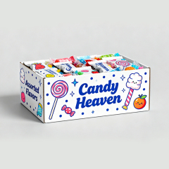 Recycled Materials Candy Packaging Box Wholesale Printing Personalized Design Cardboard Display Box