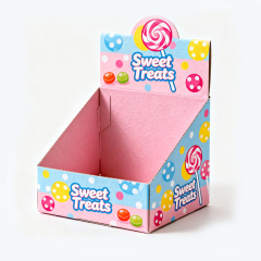 Recycled Materials Candy Packaging Box Wholesale Printing Personalized Design Cardboard Display Box