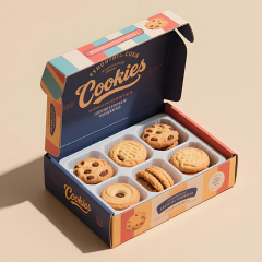 Manufacturer Customized Printed Food Packaging Cookie Corrugated Cardboard Paper Box