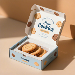 Manufacturer Customized Printed Food Packaging Cookie Corrugated Cardboard Paper Box