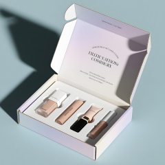 Custom Size Corrugated Cardboard Mailer Box For Cosmetic