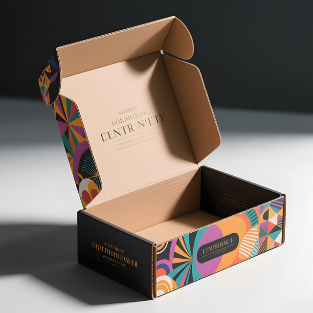Custom Size Corrugated Cardboard Mailer Box For Cosmetic