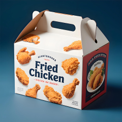 Personalized Food Grade Corrugated Board House Shape Packaging Box