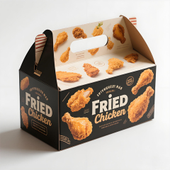 Personalized Food Grade Corrugated Board House Shape Packaging Box