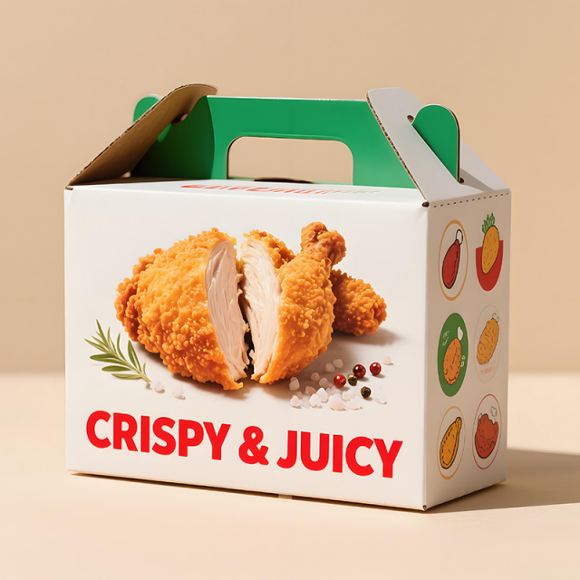 custom food fried chicken box