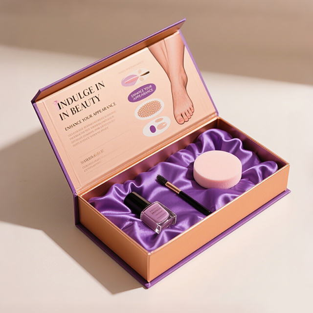 Personalized Printing Hot Stamping Coated Paper Rigid Magnetic Closure Box